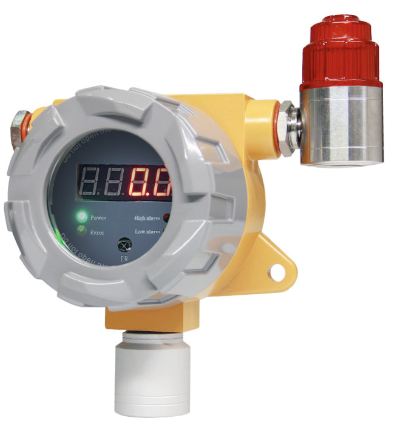 Detector de gas antiexplosión con baliza
